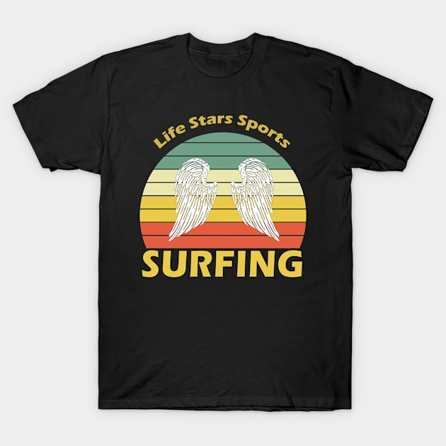 Sport Surfing T-Shirt by Wanda City